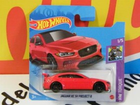 2/23 - JAGUAR XE SV PROJECT 8 red - Hot Wheels