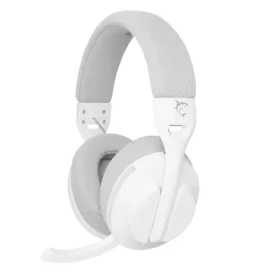 White Shark FALCON bílá / herní bezdrátový headset / mikrofon / 1.5m / BT / 3.5mm / PC PS4/5 Mac (FALCON-W)