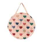 Konges Sløjd Plážový pop up stan s UPF 50+ / Bon Coeur Coloré Mini, růžová barva, multi barva, textil