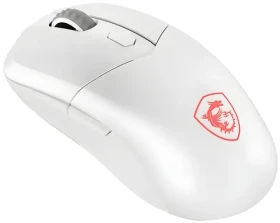 MSI Versa 300 Wireless bílá / Herní optická myš / 8000 DPI / 6 tlačítek / USB-C / BT 5.3 / RGB (S12-4301440-CLA)