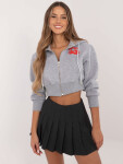 Mikina CLM BL 1331.02P šedá XL