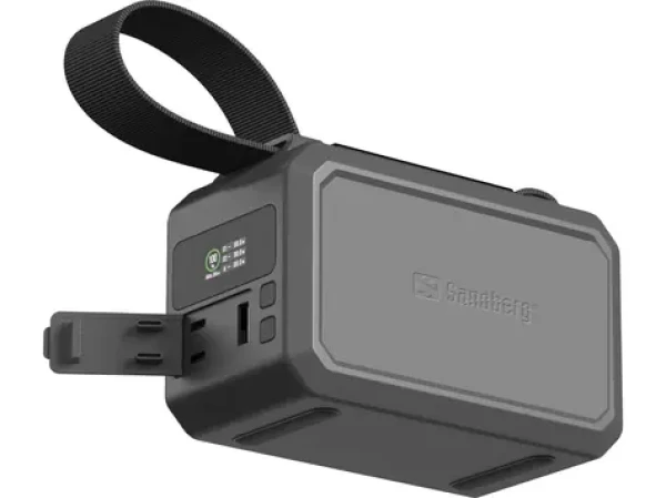 Sandberg Survivor Powerbanka černá / 40000 mAh / PD 100W / svítilna / 2x USB-C 1x USB-A (421-14)