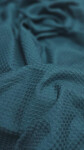 Pánský vaflový župan Vestis Saimaa Teal XXL
