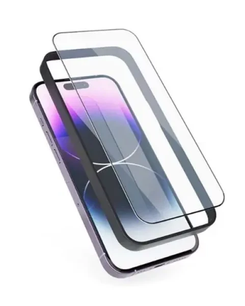 Epico Edge to Edge Glass - 2 pack Ochranné sklo pro Apple iPhone 15 / s instalačním rámečkem (81112151300001)