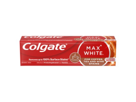Colgate Max White For Coffee, Tea & Wine stains bělicí zubní pasta 75 ml