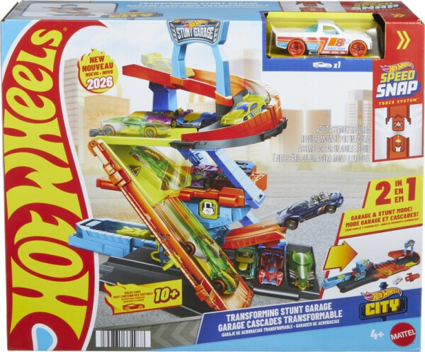 Hot Wheels city garáž stunt garage - Mattel Hot Wheels