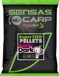 Sensas Pelety Super Feed Garlic Dark 650g - 4mm,Sensas Pelety Super Feed Garlic Dark 650g - 4mm