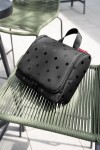 Toaletní taštička Reisenthel Toiletbag XL Glossy dots black