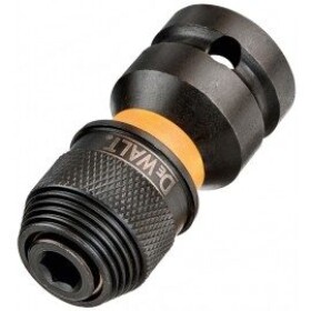 Adaptér ze čtyhranu 1/2'' na šestihran 1/4'' DeWALT DT7508 DT7508