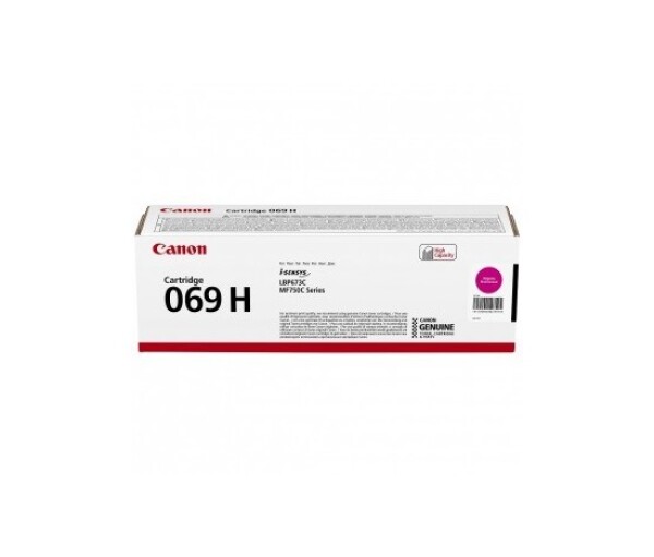 Canon TONER CRG 069M H purpurový pro LBP673Cdw, MF752Cdw a MF754Cdw (5 500 str.) EDF_1309318