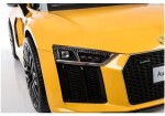 Mamido Dětské elektrické autíčko Audi R8 Spyder lakované žluté