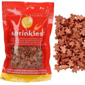 Wilton Cukrové zdobení Gingerbread Perníčky 50g