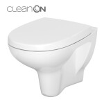 ALCADRAIN Jádromodul - předstěnový instalační systém s bílým/ chrom tlačítkem M1720-1 + WC CERSANIT ARTECO CLEANON + SEDÁTKO AM102/1120 M1720-1 AT1