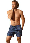 Pánské plavky - kraťasy Self SM 29 Happy Shorts S-3XL tmavě modrá XL