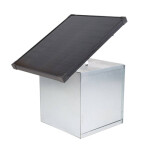 Expert sada solární ohradník - Kompletní přenosná schránka + 0,6 J zdroj, panel 40 W, lanko 2,5 mm
