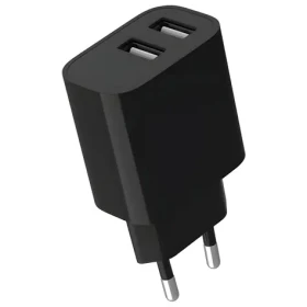 Gembird Síťová nabíječka 2x USB-A černá / Nabíječka / 5 V / 2,4 A (TA-UC-2A12-01-BK)