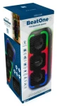 BeatOne SQ1009 černá / Karaoke reproduktor / 45W / BT 5.3 / FM rádio / USB-C / LED podsvícení (SQ1009)