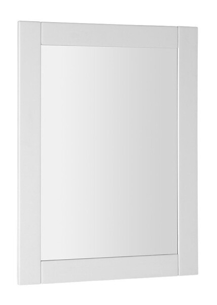 AQUALINE - FAVOLO zrcadlo v rámu 60x80cm, bílá mat FV060