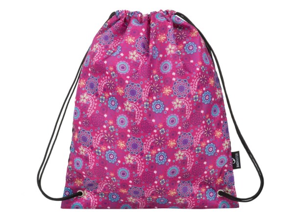 Bagmaster SÁČEK ALFA 9 A školní na přezůvky / tělocvik - opice s glitry