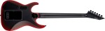 ESP LTD M-6 Baritone ET Black Metal ET II Black Redburst Satin