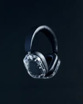 Mondo Over-Ear sluchátka průhledná / Sluchátka / přes uši / duální měniče / aplikace MONDO / výdrž baterie 45 h (71470)