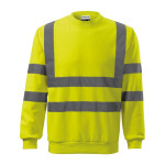 Unisex mikina HV Essential (fluorescenční žlutá) 3XL