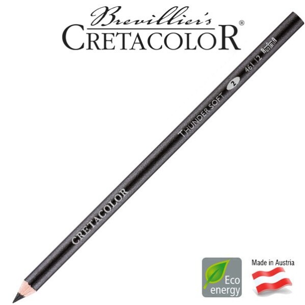 Cretacolor Cretacolor, 461 12, Thunder soft, tužka na stínování