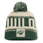 Fanatics Pánská zimní čepice Minnesota Wild NHL Thrive Cuffed Pom Beanie