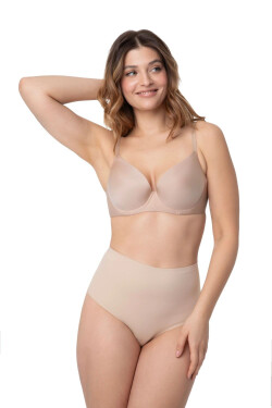 Dámské brazilky Amber brasil maxi beige - JULIMEX béžová L