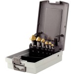 KS Tools 336.0466 336.0466 Kuželový a odhrotovací záhlubník HSS TiN 1 ks