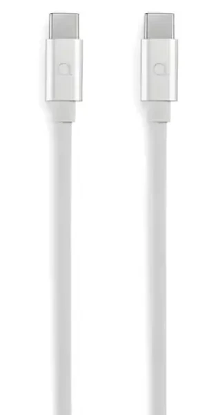 Aiino datový kabel USB-C - USB-C nylon 1,2 m / Datový kabel / USB-C (M) / USB-C (M) (AICBC2BRN)