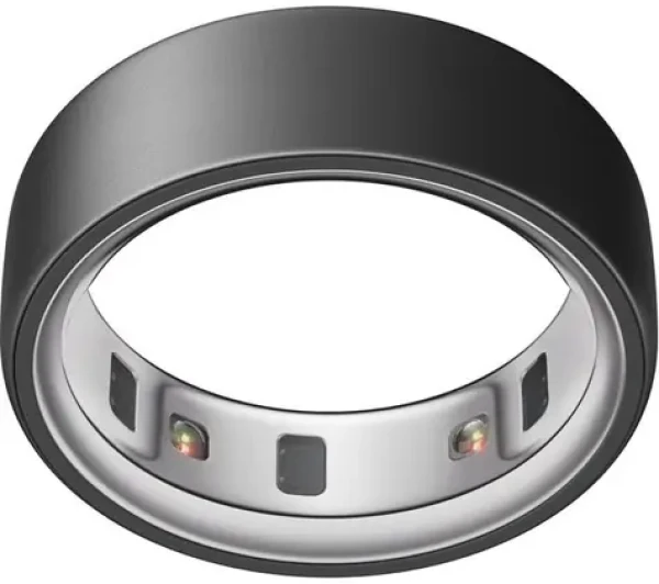Oura Ring 4 Stealth vel. 9 / Chytrý prsten / titan / BT LE / 10ATM (JZ90-54218-09)