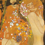 Nástěnný poznámkový kalendář 2026 NOTIQUE - Gustav Klimt, 30 x 30 cm