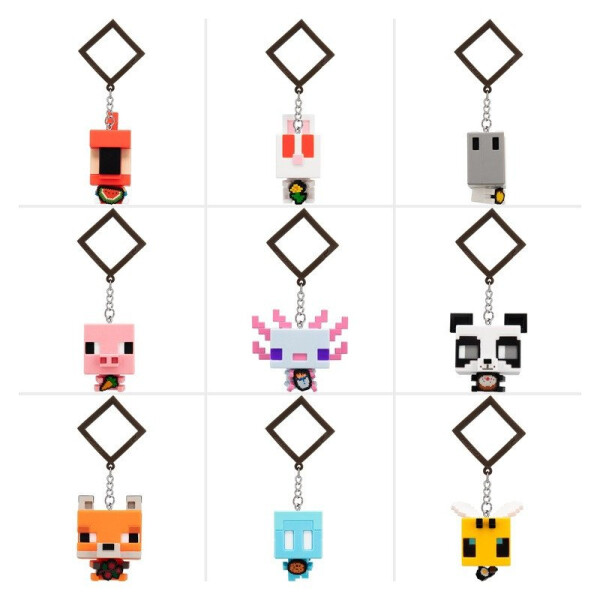 Minecraft Backpack Buddies (voňavé)