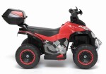 Mamido Dětská elektrická čtyřkolka Race červená