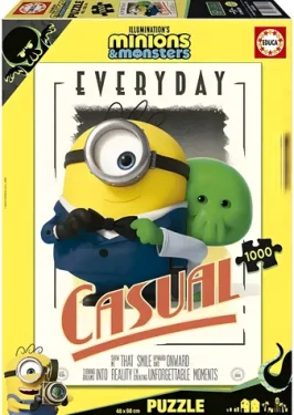 EDUCA Puzzle Mimoni a monstra