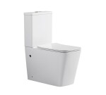 Erga Jotta, WC kombi mísa 640x365x820 mm, Rimless + toaletní sedátko, bílá lesklá, ERG-V03-JOTTA-RIM-WH