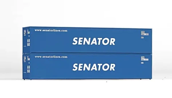 Piko 56240 Sada 2x40ft kontejnér Senator modrá