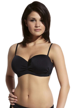 Horní díl plavek Beach balkonette - KRIS LINE černá 80/F