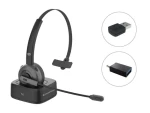 Conceptronic POLONA03BDA černá / Bezdrátová sluchátka s mikrofonem / mono / Bluetooth 5.0 / výdrž 22 h (POLONA03BDA)