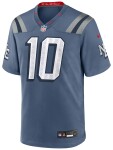 Nike Pánský dres New England Patriots NFL Drake Maye #10 Rivalries Game Storm Blue Velikost: XL