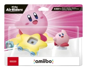NINTENDO amiibo Kirby Warp Star / Interaktivní herní figurka / Kirby Air Riders / NFC