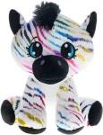 Plyšová zebra Star Sparkle bílá