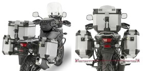 Pl3112Cam trubkový nosič Suzuki DL 650 V-Strom (17-24) pro hliníkové boční kufry Trekker Outback