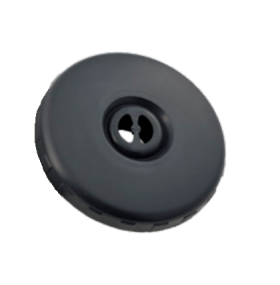 Neptun krytka s mřížkou k ABS trysce 1/2" vnější závit - Tmavě šedá