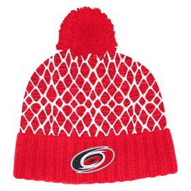 Adidas Pánská zimní čepice Carolina Hurricanes NHL 2019 20 Goal Net Pudelmütze