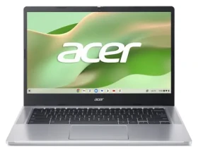 Acer Chromebook 314 (CB314-4H-C8DV) stříbrná / 14" FHD / Intel N100 3.4 GHz / 4GB / 128GB eMMC / Intel UHD / Chrome OS (NX.KNBEC.006)