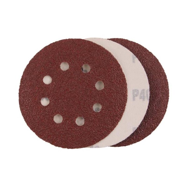 Papír brusný výsek 125 mm/P120, suchý zip, 3 ks, ENPRO