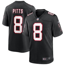 Nike Pánský dres Atlanta Falcons NFL Kyle Pitts #8 Game Alternate Throwback Velikost: S