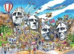 COBBLE HILL Puzzle DoodleTown: Mount Rushmore